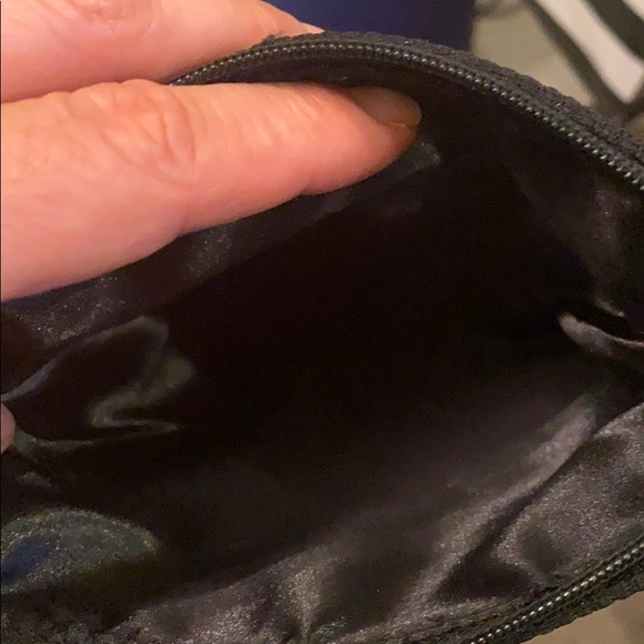 Giorgio Armani Cosmetic textured zip coin purse - Picture 6 of 6